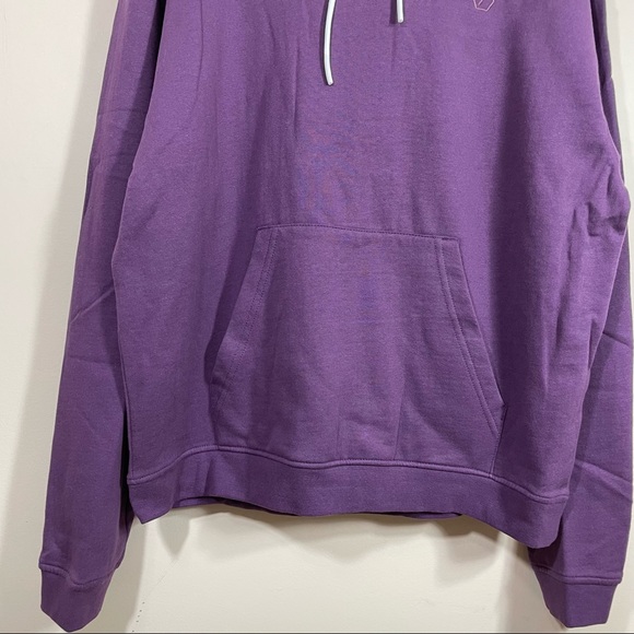 Urban Outfitters Standard Cloth Foundation Hoodie Sweatshirt Purple - Picture 4 of 11